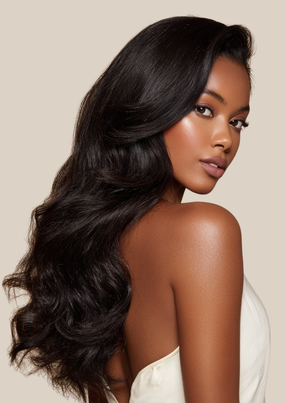 Professional-grade human hair extensions